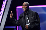 Американская актриса Таша Смит во время церемонии вручения премии American Music Awards 2025 в Лас-Вегасе, США, 26 мая 2025 года 