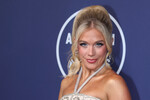 Американская певица Меган Морони перед началом церемонии вручения премии American Music Awards 2025 в Лас-Вегасе, США, 26 мая 2025 года